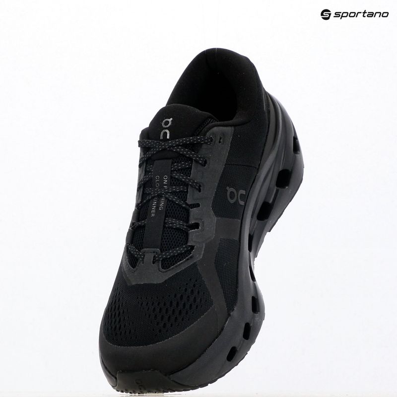 Мъжки обувки за бягане On Cloudrunner 3 Wide black/black 9
