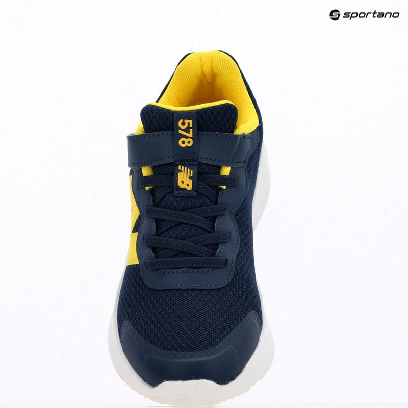 Детски обувки New Balance 578's V1 team navy/punch yellow 9