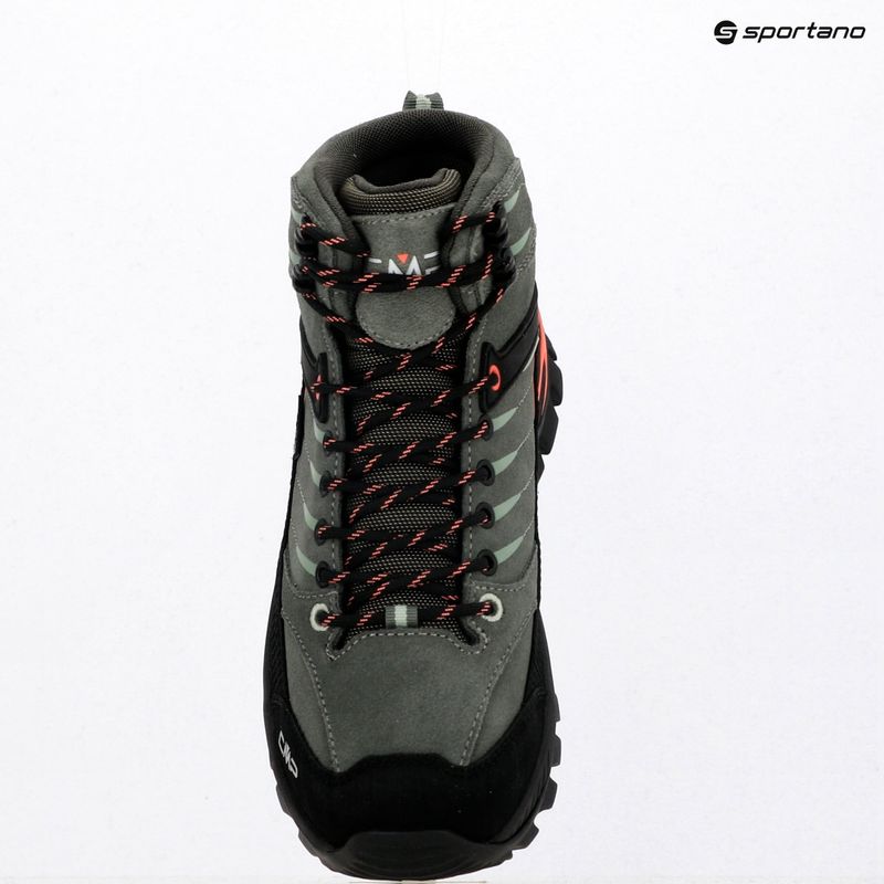Дамски обувки за трекинг CMP Rigel 2.0 Mid Waterproof avcado/coral 9