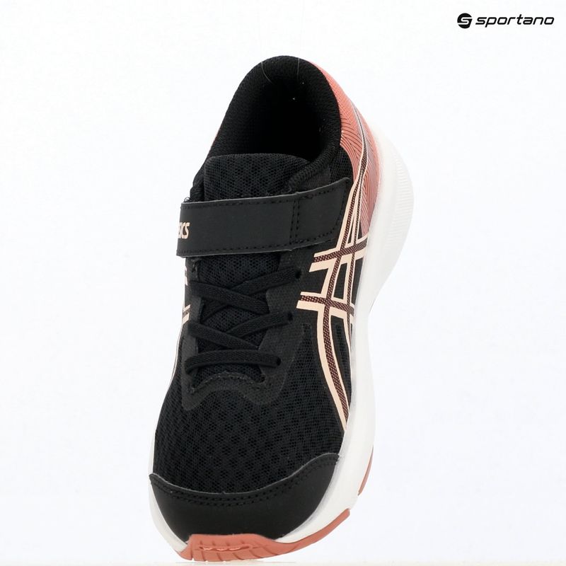 Детски обувки за бягане ASICS Patriot 14 PS black/pearl pink 11