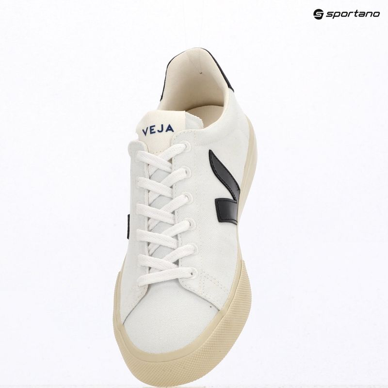 Мъжки обувки VEJA Campo Canvas white/black 9