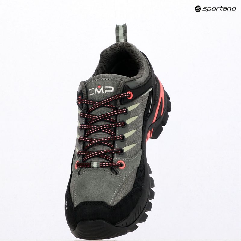 Дамски трекинг обувки CMP Rigel 2.0 Low Waterproof avocado/coral 9