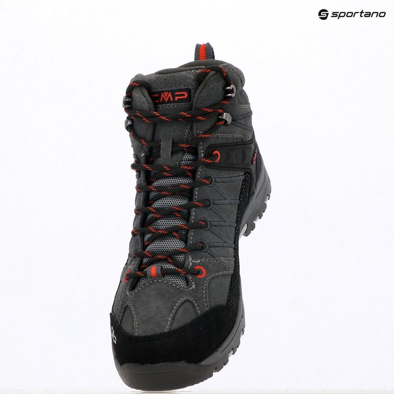 Юношески обувки за трекинг CMP Rigel Mid Wp grey/ferrari 9