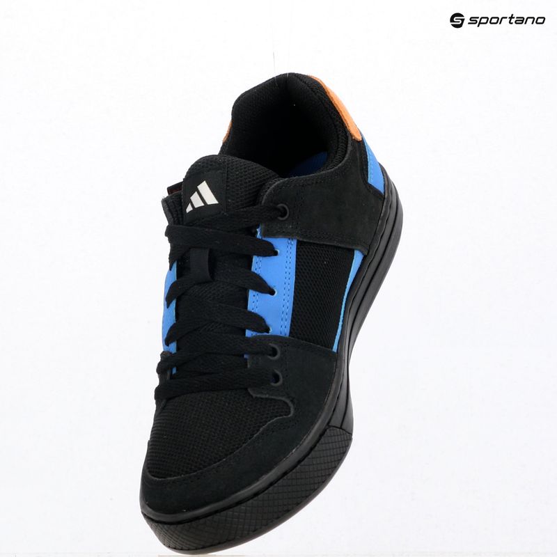 Мъжки велосипедни обувки платформи adidas FIVE TEN Freerider core black/off white/ray blue 9