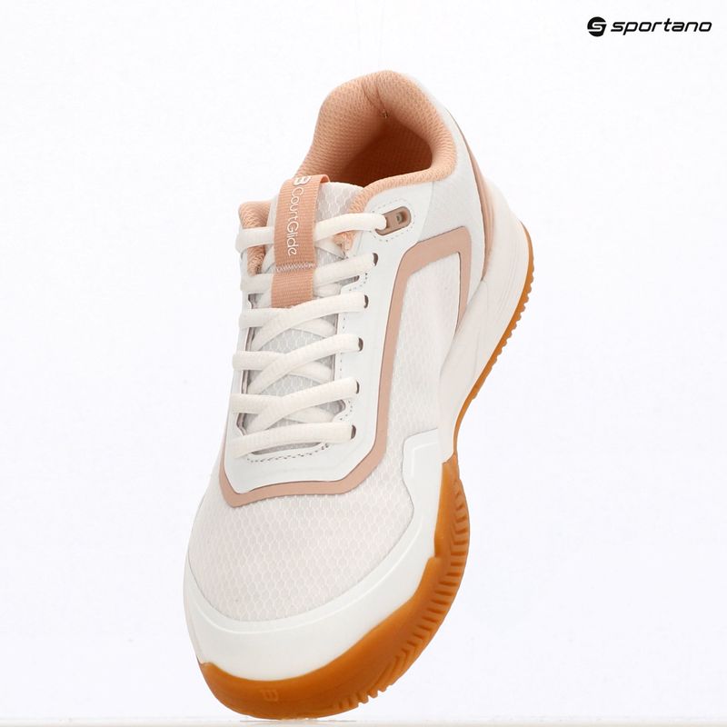 Дамски тенис обувки Wilson Courtglide white/cameo rose/gum 11