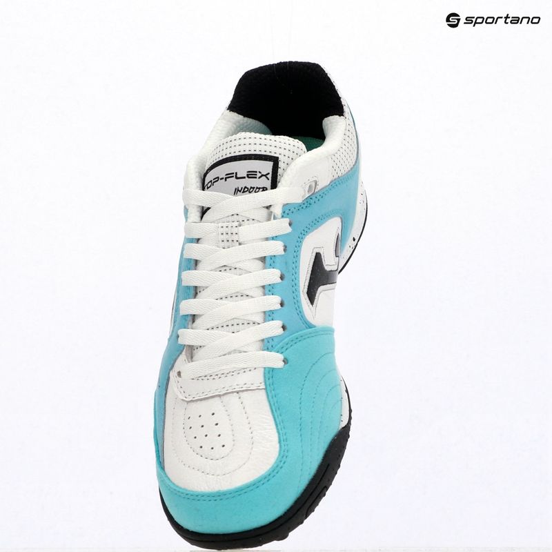 Мъжки футболни обувки Joma Top Flex 2642 TF fluor turquoise/white 9