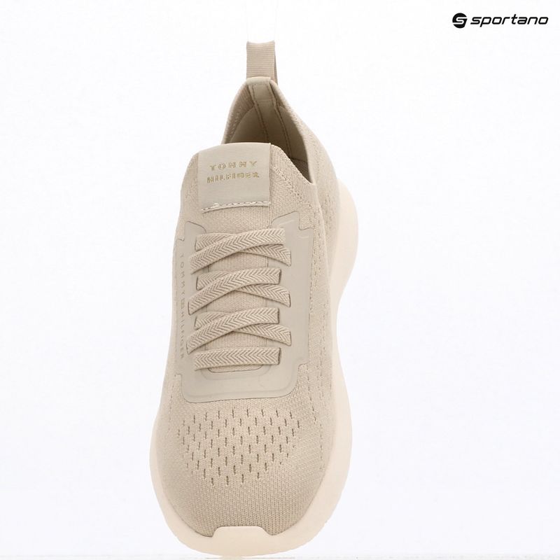 Дамски обувки Tommy Hilfiger Knit Extralight Runner classic beige 8