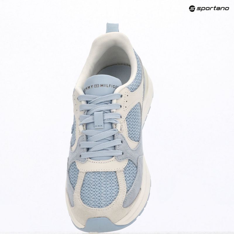 Дамски обувки Tommy Hilfiger Mix Material Runner brezzy blue/ecru 9