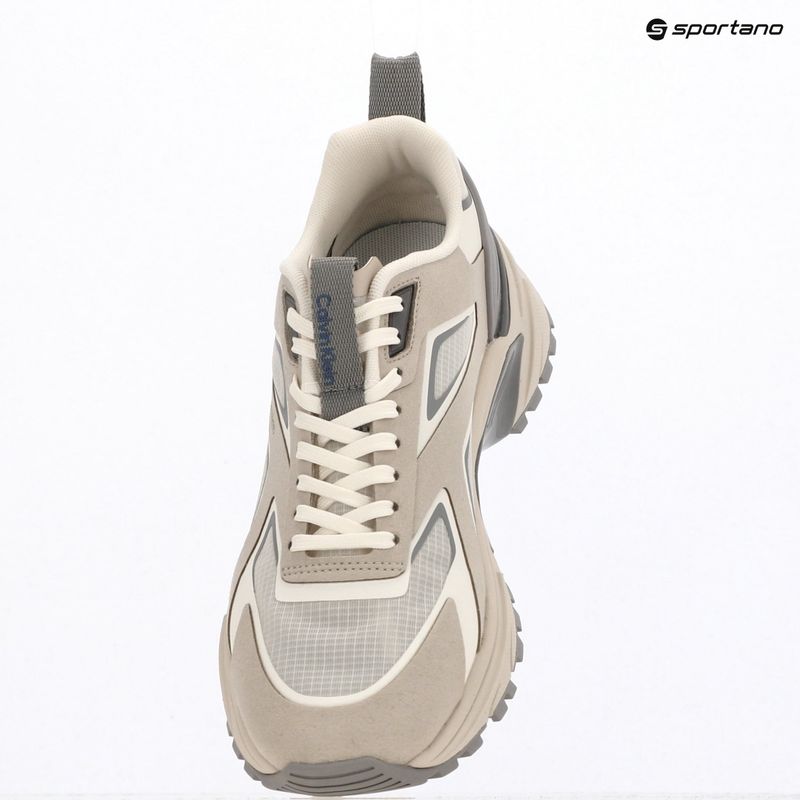 Дамски обувки Calvin Klein HW0HW03019 Hike Run Ckstripe Ripst oatmeal/marshmallow/cloudburst 9