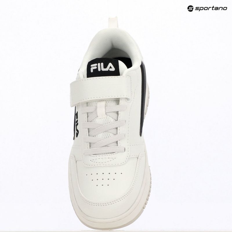 Детски обувки FILA Rega Nf Velcro white/black 15