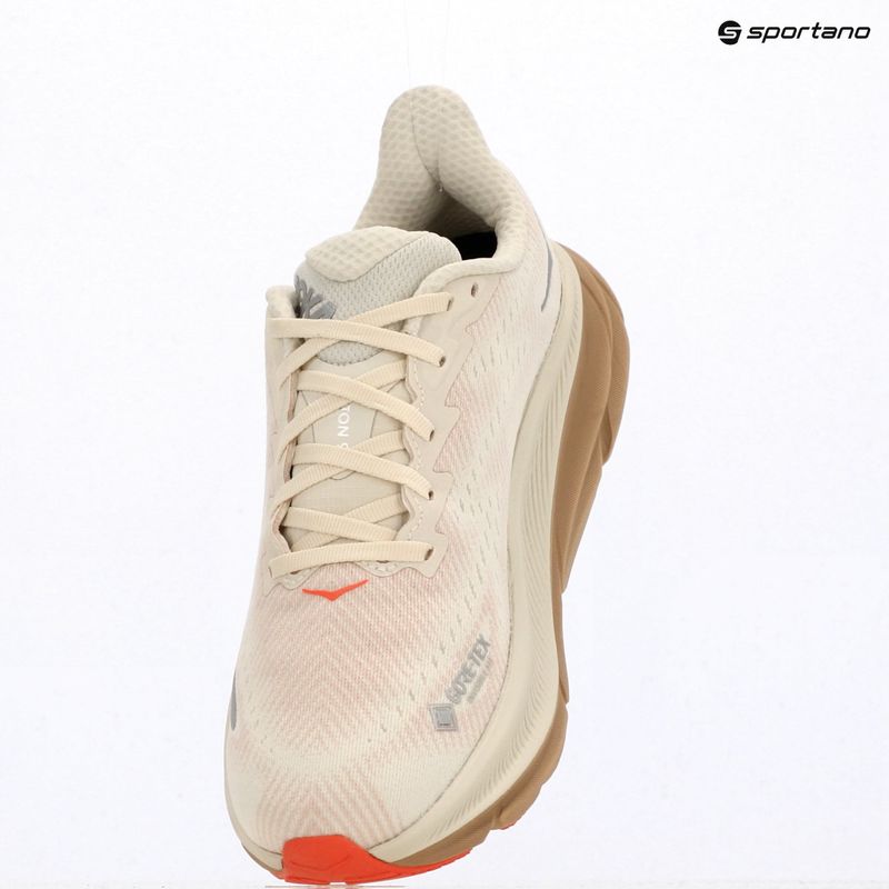 Дамски обувки за бягане HOKA Clifton 9 GTX eggshell/khaki 10