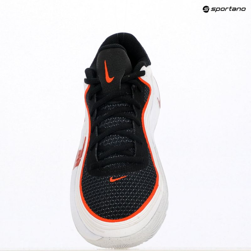 Мъжки обувки за баскетбол Nike Precision 8 Low black/white/picante red 11