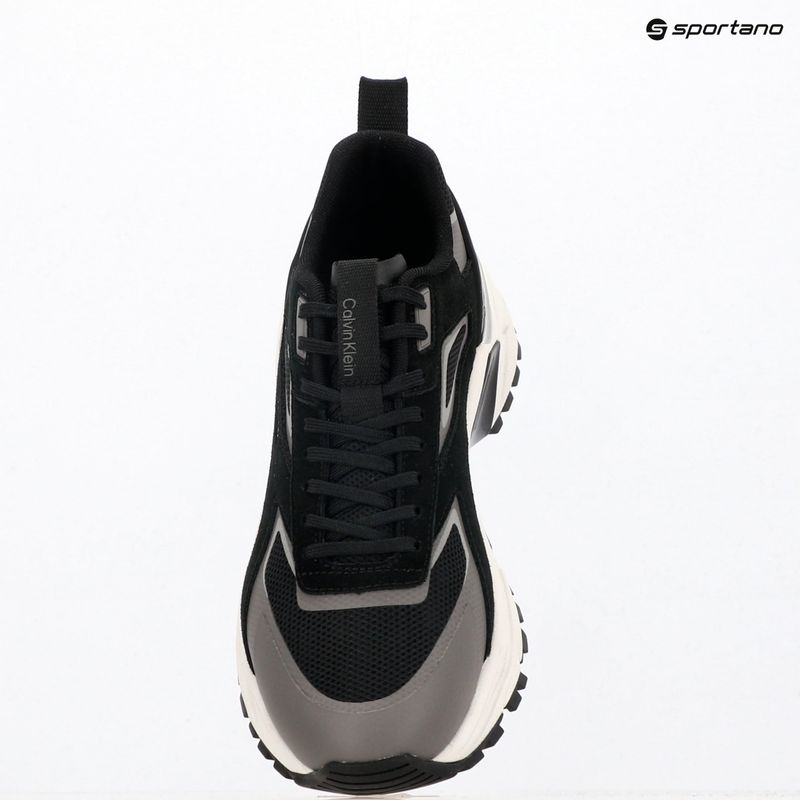 Мъжки обувки Calvin Klein HM0HM02220 Hike Runner Stripe Mix Nylon Suede black/granite road 9
