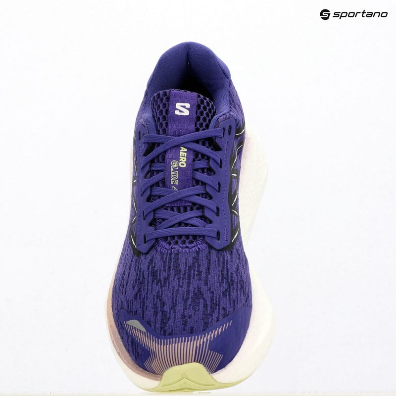 Дамски обувки за бягане Salomon Aero Glide 4 deep blue/white/butterfly 9