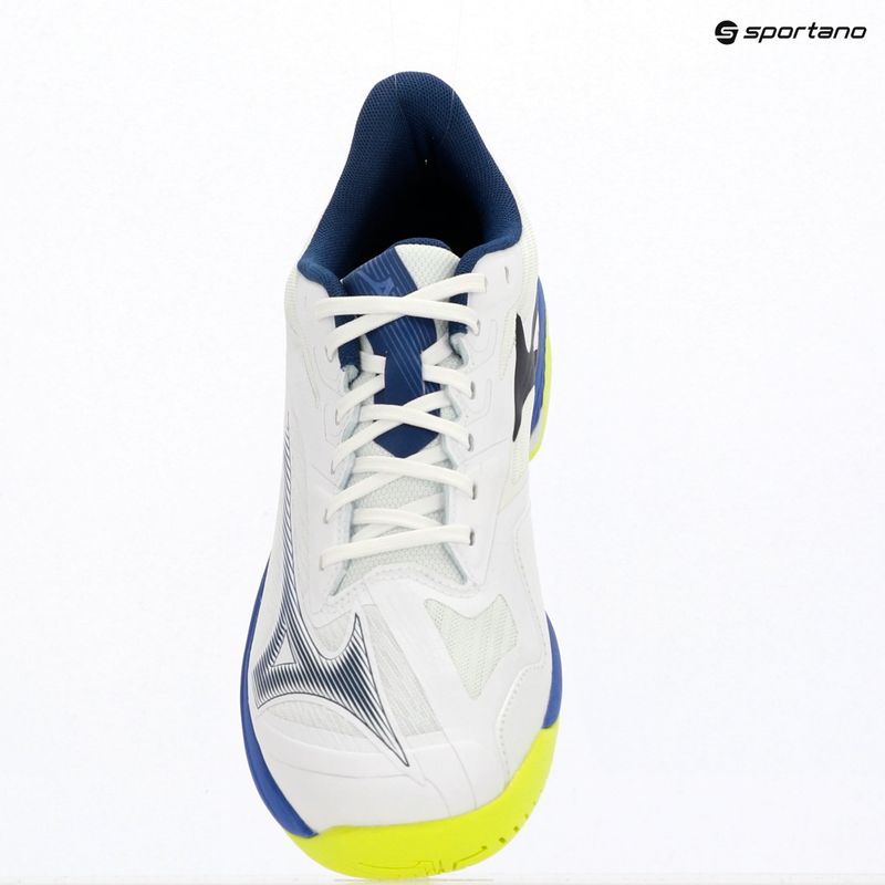 Тенис обувки Mizuno Wave Exceed Court AC white/dazzling blue/lightning 9