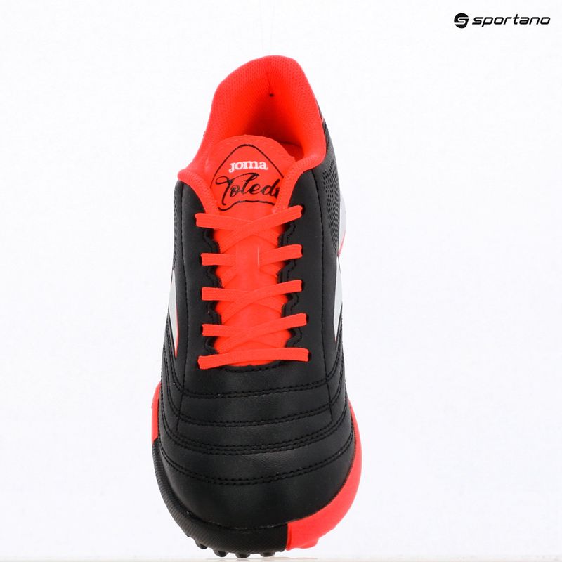 Детски футболни обувки Joma Toledo Jr TF black 9