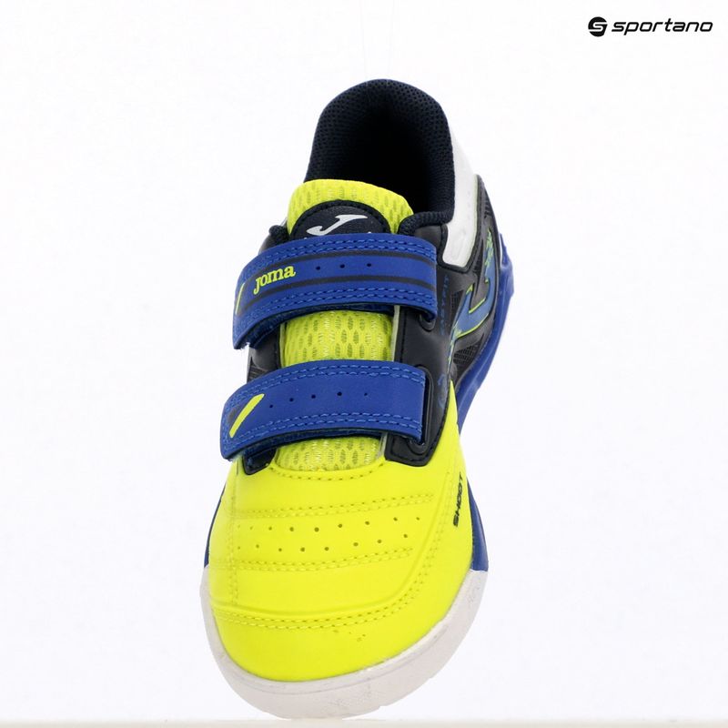Детски футболни обувки Joma Cancha Jr IN fluor yellow 9