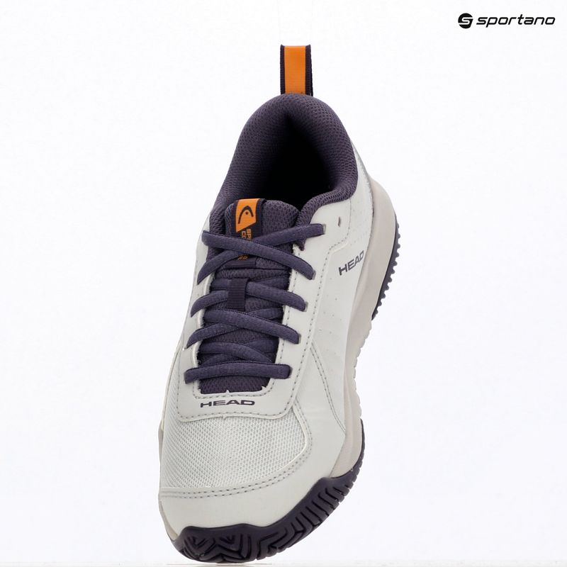 Детски тенис обувки HEAD Sprint Court 4.0 light grey/purple 10
