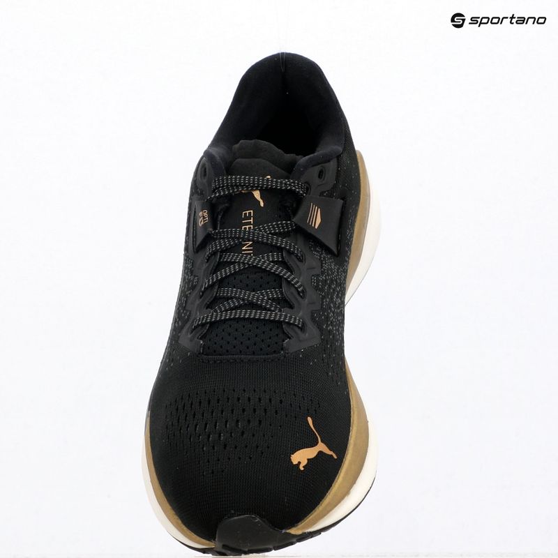 Дамски обувки за бягане Puma Eternity Nitro black/gold/white 9