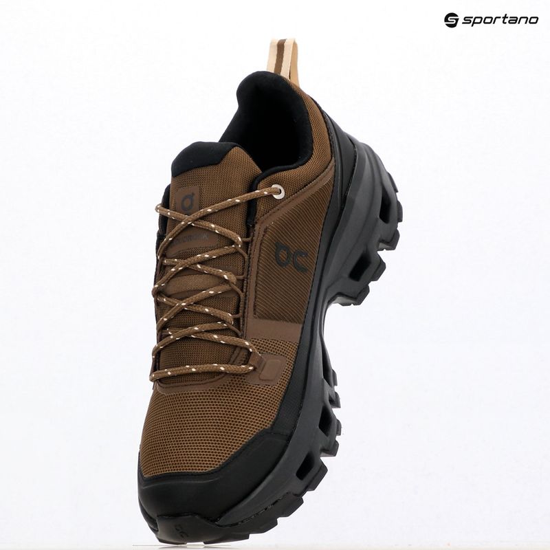 Мъжки обувки On Cloudrock Low Waterproof earth/black 9