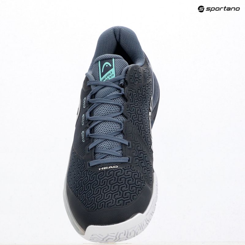 Мъжки тенис обувки HEAD Revolt Pro 5.0 blueberry/teal 10