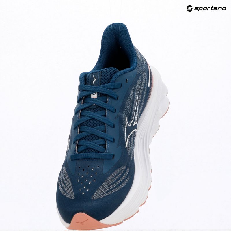 Дамски обувки за бягане Mizuno Wave Skyrise 7 sailor blue/white/rose elegance 7