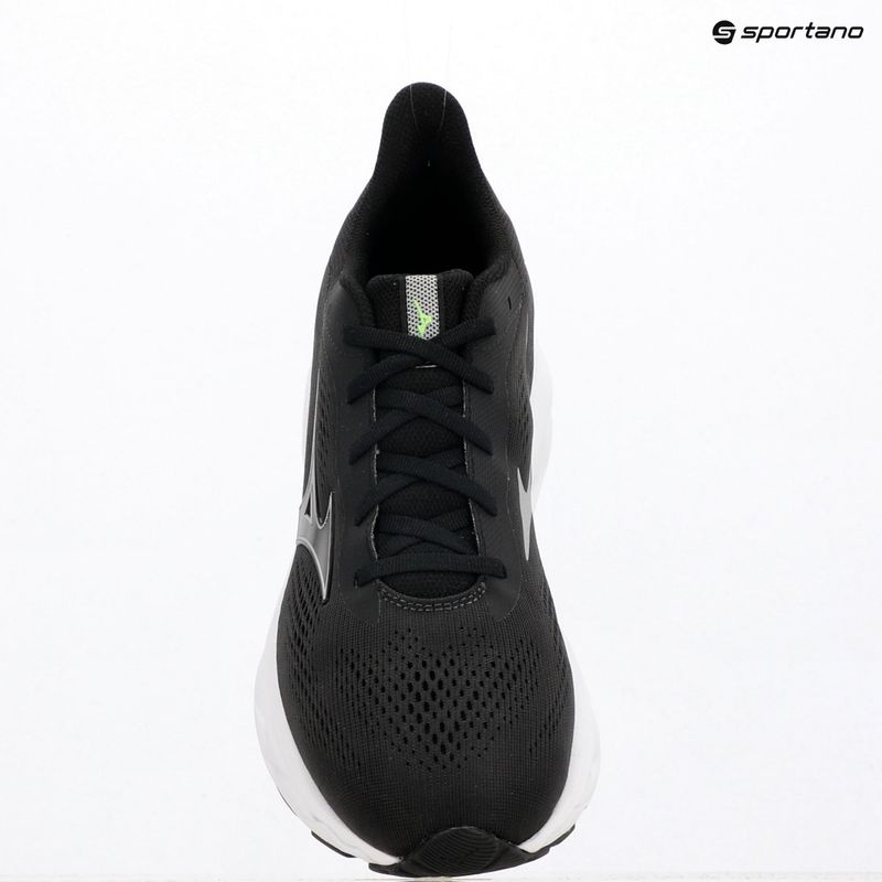 Мъжки обувки за бягане Mizuno Wave Serene 2 black/silver/glowing apple 3