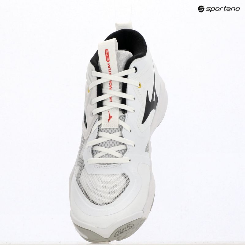 Обувки за волейбол Mizuno Wave Momentum Elite Mid white/black/fiery red 4