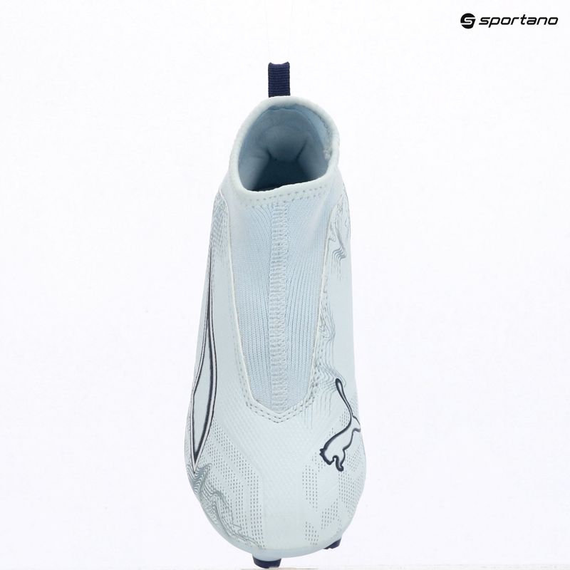 Детски футболни обувки PUMA Ultra 6 Match+ LL FG/AG Jr icy blue/puma white/blue jewel 3