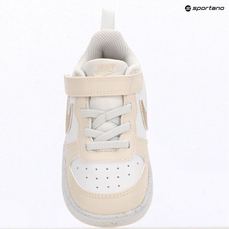 Детски обувки Nike Court Borough Low white/chalk/white/shimmer 6