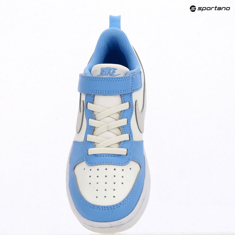 Детски обувки Nike Court Borough Low Recraft summit white/cobalt pulse/vast grey 6