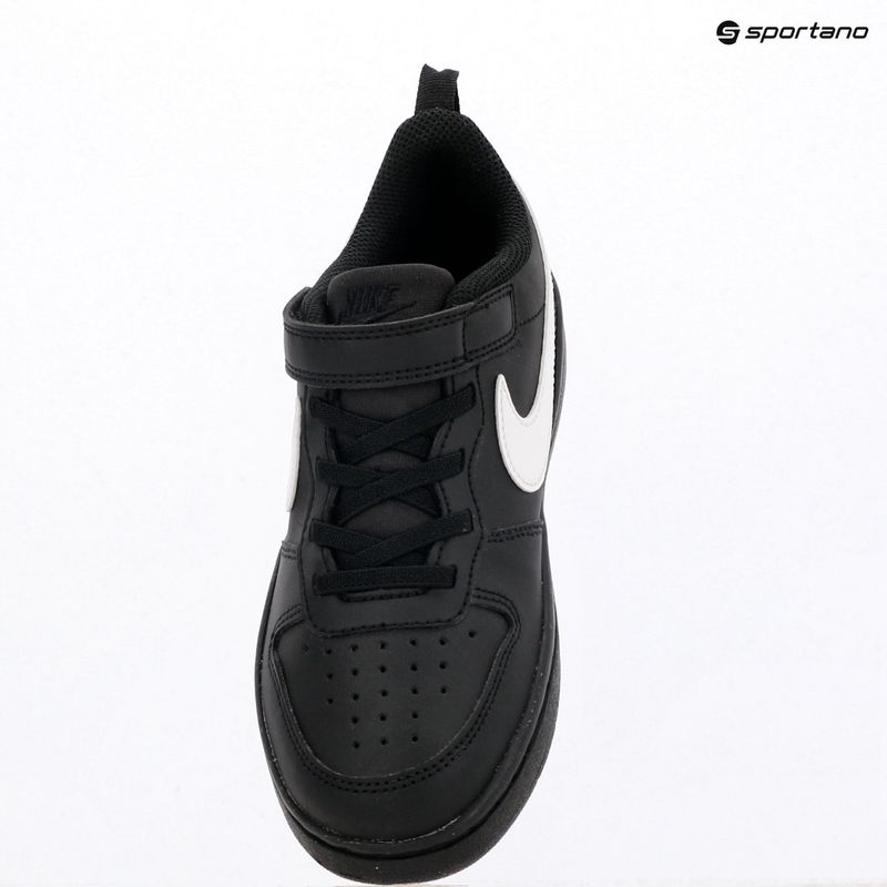 Детски обувки Nike Court Borough Low Recraft black/black/white 6