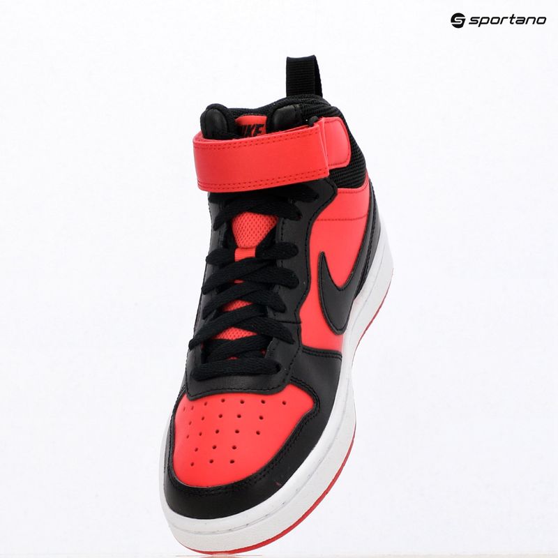 Детски обувки Nike Court Borough Mid 2 university red/white/black 6