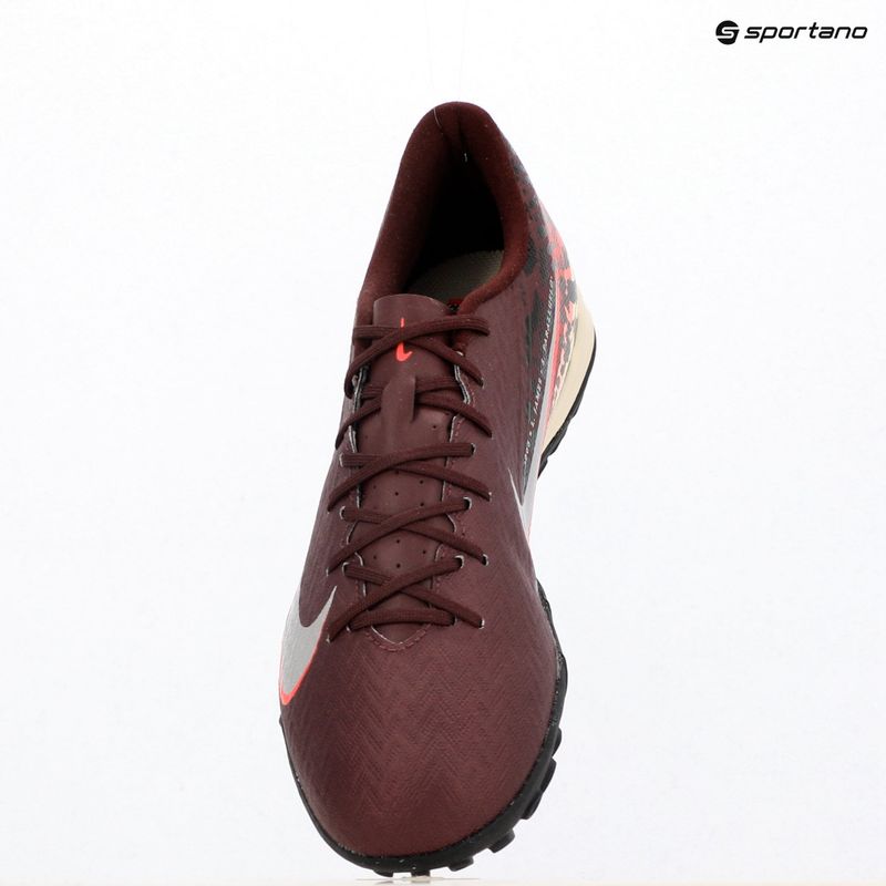 Мъжки футболни обувки Nike United Mercurial Vapor 16 Academy TF burgundy crush/metallic silver 6