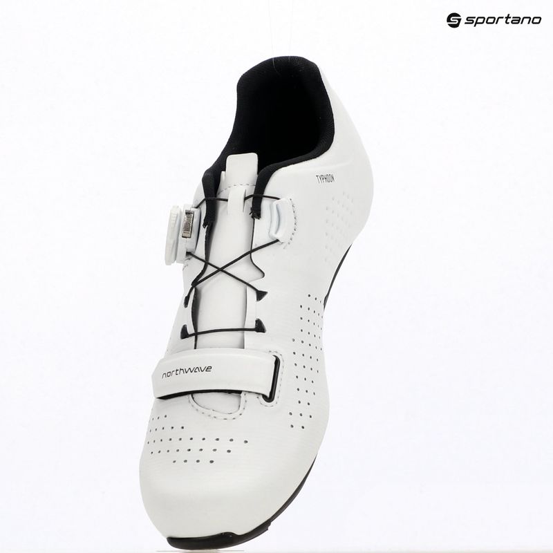 Мъжки обувки за шосейно колоездене Northwave Typhoon white 5