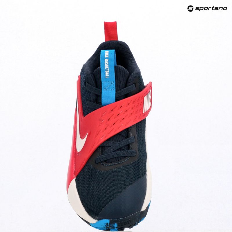 Детски обувки Nike Team Hustle D 12 tm navy/university red/photo blue/sail 6