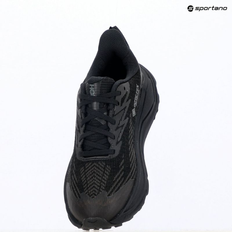 Дамски обувки за бягане HOKA Challenger 8 GTX black/carbon black 18
