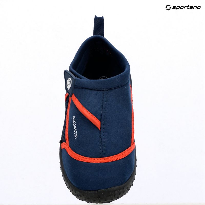 Детски обувки за вода AQUASTIC Nino navy blue/red 13