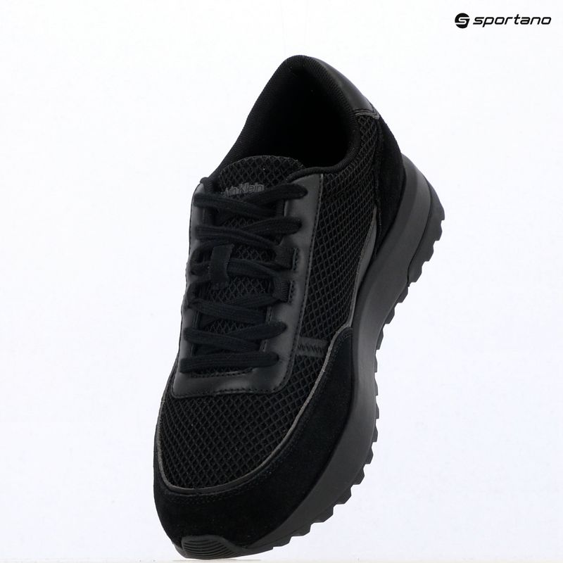 Мъжки обувки Calvin Klein HM0HM02215 City Runner Laceup Nylon Recycled Suede triple black 9