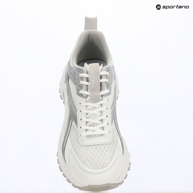 Мъжки обувки Calvin Klein HM0HM02341 Hike Runner Stripe Met Mix bright white/silver/light grey 9