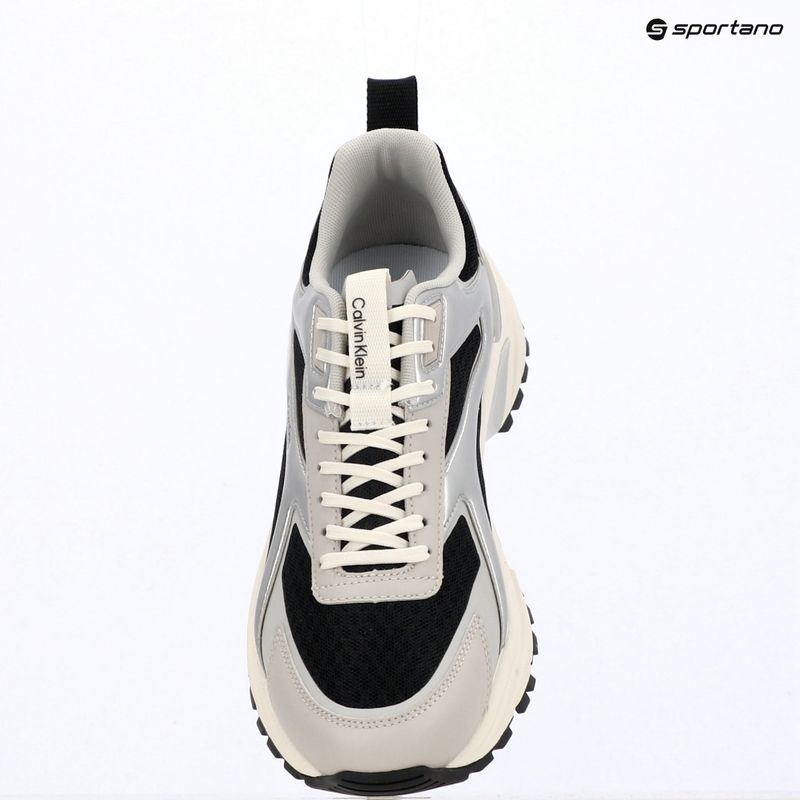 Мъжки обувки Calvin Klein HM0HM02341 Hike Runner Stripe Met Mix black/silver/light grey 9