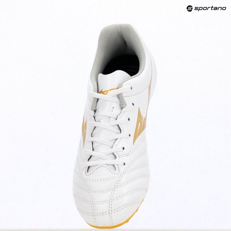 Детски футболни обувки Mizuno Monarcida Neo III Select AG white/mp gold 11