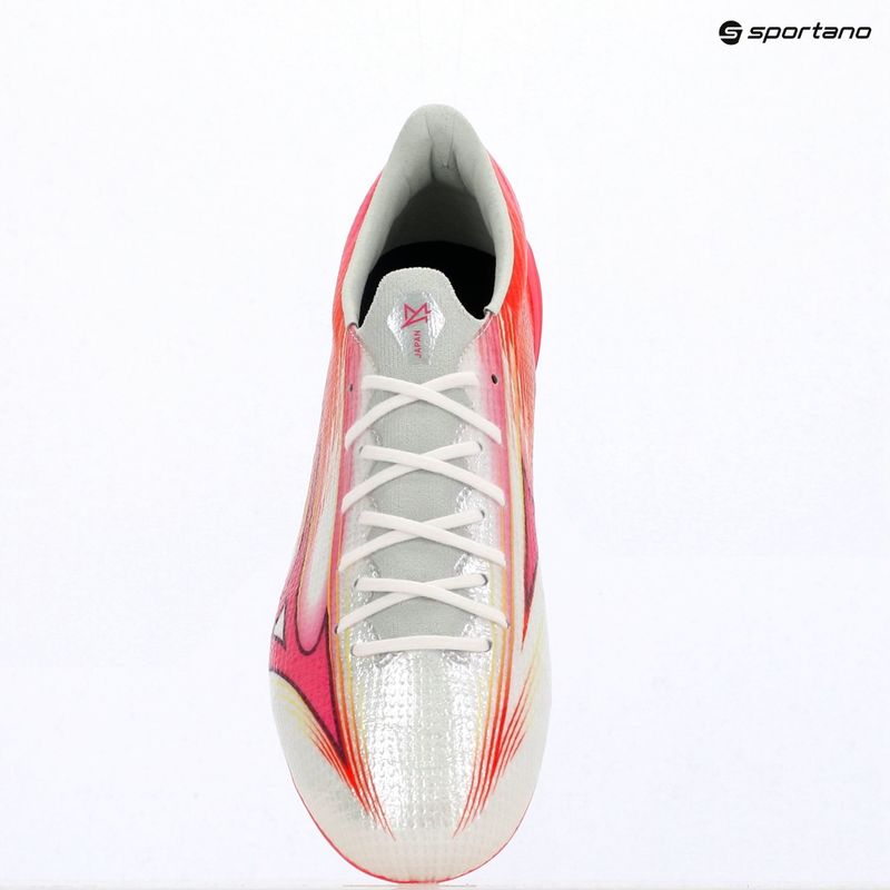 Футболни обувки Mizuno Alpha III Japan FG white/fuchsia purple 11