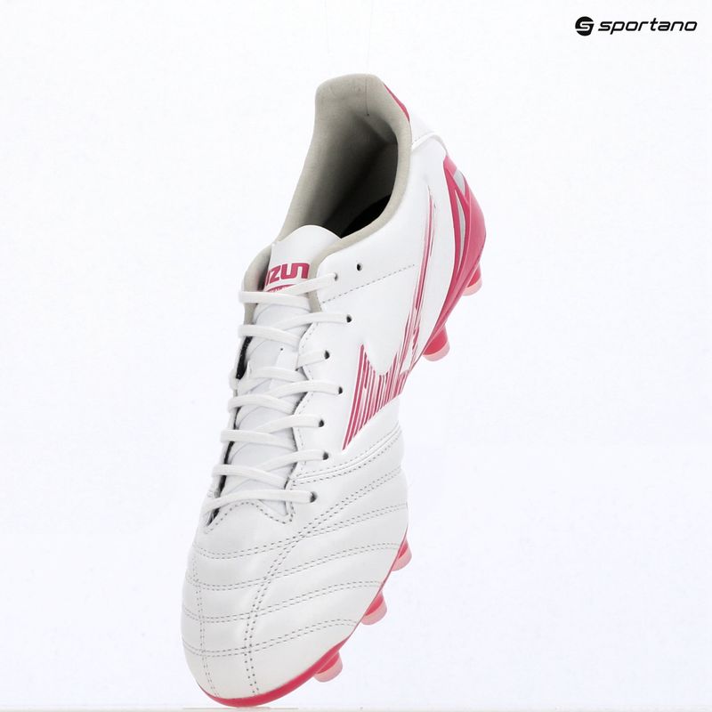 Футболни обувки Mizuno Morelia Neo IV Pro FG white/fuchsia purple/fuchsia purple 12