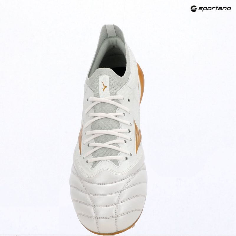 Футболни обувки Mizuno Morelia Neo IV Beta Elite FG white/mp gold/cool gray 3c 12