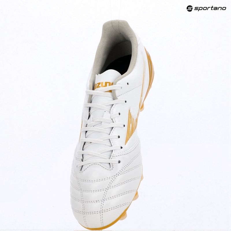 Футболни обувки Mizuno Morelia Neo IV Pro FG white/mp gold/cool gray 3c 12