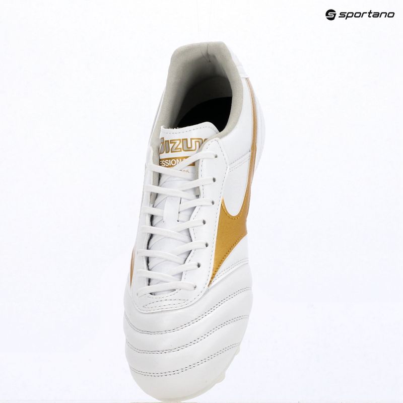 Футболни обувки Mizuno Morelia II Pro FG white/football gold/galaxy silver 12