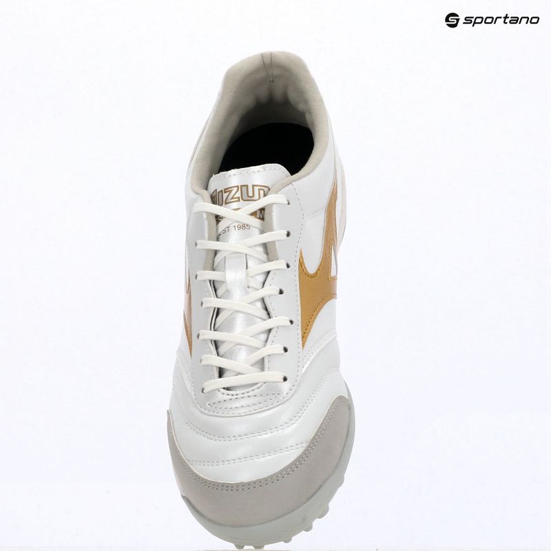 Футболни обувки Mizuno Morelia Sala Pro TF white/football gold/galaxy silver 15
