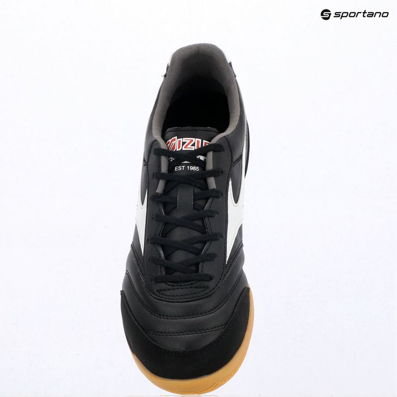Футболни обувки Mizuno Morelia Sala Pro IN black/white/chinese red 15