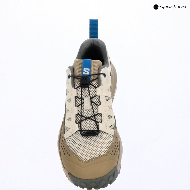 Мъжки туристически обувки Salomon Techamphibian 5 rainy day/desert tan/mykonos blue 13